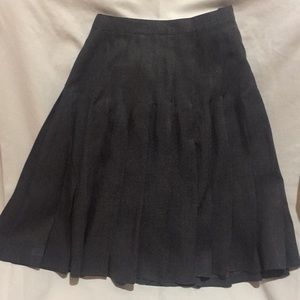 J Crew Pleated Skirt